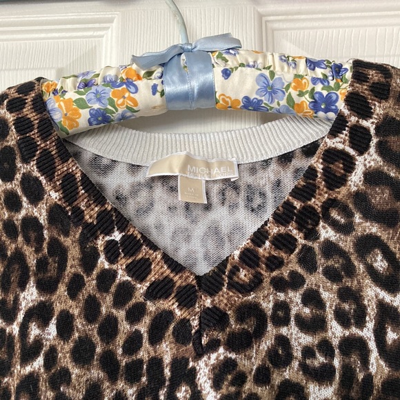 Michael Kors leopard print light sweater - Picture 6 of 10